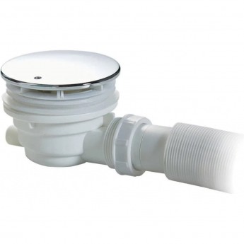 Сифон ERLIT для низких поддонов ГМ отверстие в поддоне диаметром 85-90мм