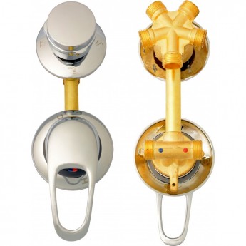 Смеситель 5-и режимный ERLIT 120 мм в сборе на резьбе, арт 2121025011 Смеситель 5-и режимный ERLIT 120 мм в сборе на резьбе, арт 2121025011