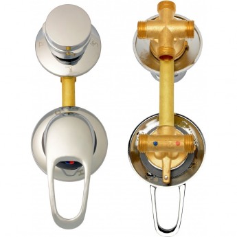 Смеситель ERLIT 4-х режимный 120 мм в сборе на резьбе 1/2 дюйма Смеситель ERLIT 4-х режимный 120 мм в сборе на резьбе 1/2 дюйма